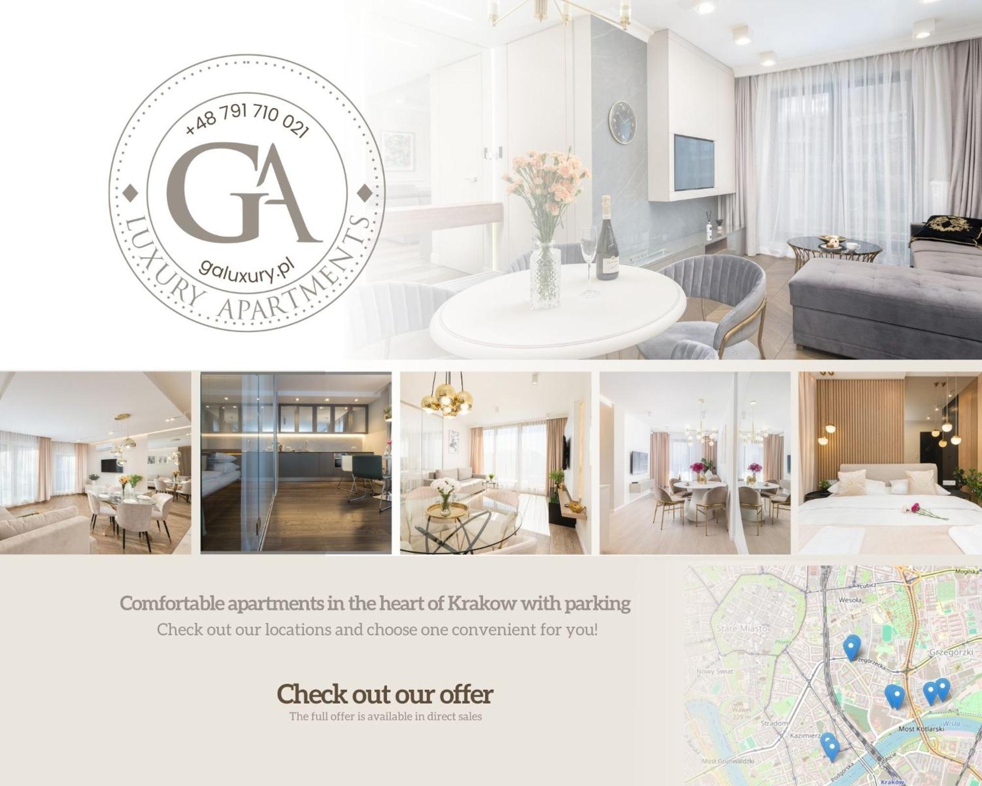 Ga Luxury Apartments G29 Cracóvia Exterior foto